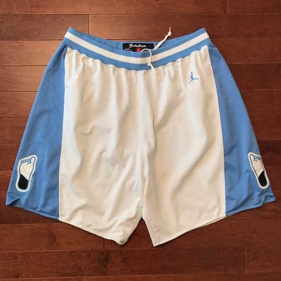 vintage unc basketball shorts